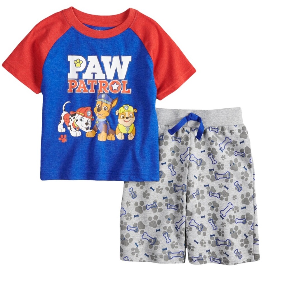 Paw Patrol baby boys shorts set